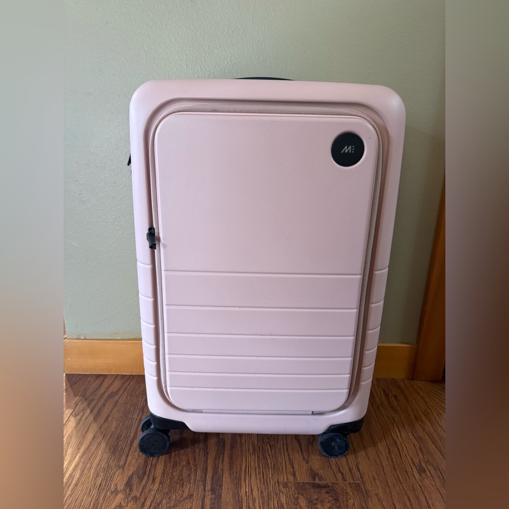 Monos Carry-On Pro Suitcase in Pink
